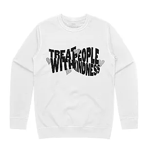 Harry Styles Sweatshirts - Treat People With Kindness Glitter Sweatshirt IP3011