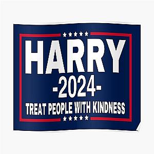 Harry Styles Posters - Harry 2024, Treat People With Kindness Poster RB2103