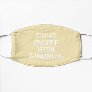 Harry Styles Face Masks - Yellow Treat People With Kindness  Flat Mask RB2103