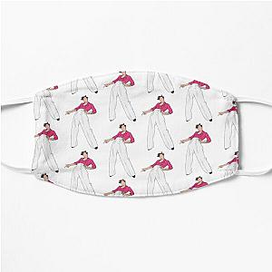 Harry Styles Face Masks - HARRY STYLES Watermelon Sugar digital illustration Flat Mask RB2103