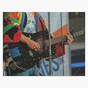 Harry Styles Puzzles - Harry Styles Cardigan Guitar Jigsaw Puzzle RB2103
