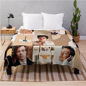 Harry Styles Blanket - Collage Photo Harry Throw Blanket RB2103