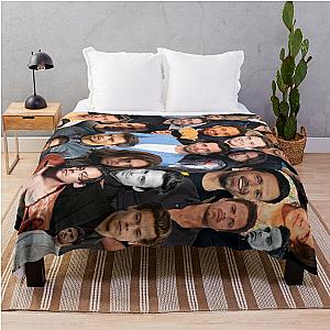 Harry Styles Blanket - Seb Harry collage Throw Blanket RB2103