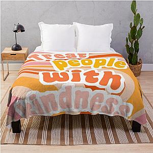 Harry Styles Blanket - Harry Styles 'Treat People With Kindness' 70s Design Throw Blanket RB2103