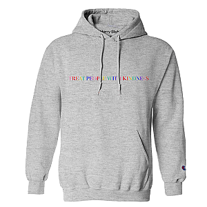 Harry Style Hoodies - Treat People With Kindness Grey Hoodie SP2911
