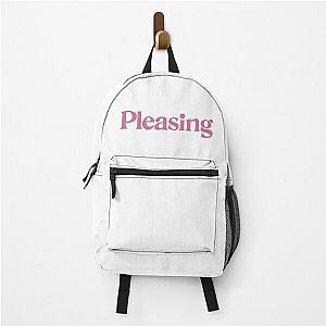 Harry Styles Backpacks - Harry Styles Pleasing Sticker - Pink  Backpack RB2103