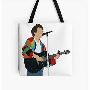 Harry Styles Bags - harry styles patchwork cardigan All Over Print Tote Bag RB2103