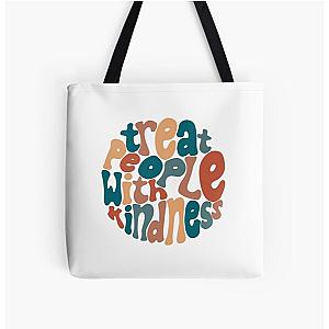 Harry Styles Bags - treat people with kindness | harry styles All Over Print Tote Bag RB2103