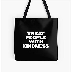 Harry Styles Bags - TREAT PEOPLE WITH KINDNESS - HARRY STYLES All Over Print Tote Bag RB2103