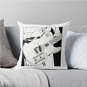 Harry Styles Pillows - Harry Styles Guitar drawing Throw Pillow RB2103