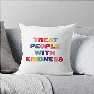 Harry Styles Pillows - Treat people with kindness Harry Throw Pillow RB2103