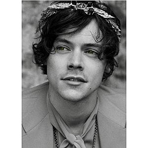 Harry Styles Posters – Black And White Smiling Vibes Harry Styles Poster