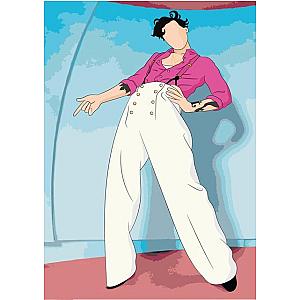 Harry Styles Posters – Pink White Outfit Sky Poster Harry Styles Poster