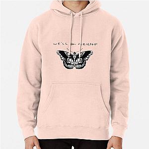 Harry Styles Hoodies - Harry Styles Fine Line Handwriting Butterfly Tattoo Blue Pullover Hoodie RB2103
