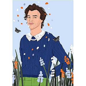 Harry Styles Posters – In The Flowers Wind Harry Styles Poster
