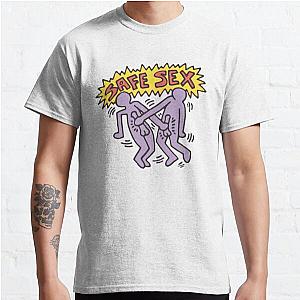 Harry Styles T-Shirts - Safe sex Harry message Classic T-Shirt RB2103