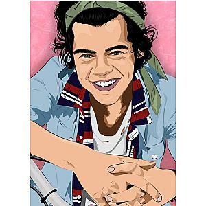 Harry Styles Posters – Blue T-shirt Harry Styles Poster