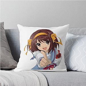 Astute Koizumi Yuki Anime Haruhi Suzumiya Gift for Fans Throw Pillow