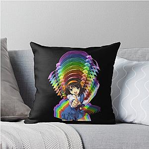 Koizumi Yuki Haruhi Suzumiya Rainbow Gift For Birthday Throw Pillow