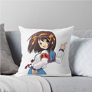 Astute Koizumi Yuki Haruhi Suzumiya Vintage Throw Pillow