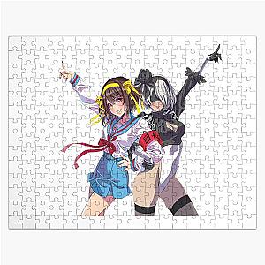 Astute Koizumi Yuki Anime Haruhi Suzumiya & 2B Cute Fans Puzzle