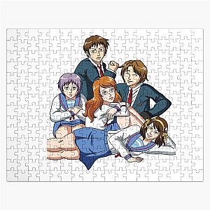 Astute Anime The Breakfast Club Of Haruhi Suzumiya Jigsaw Puzzle