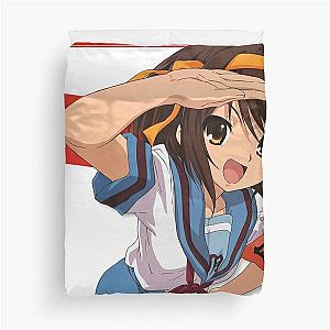 The Melancholy of Haruhi Suzumiya Duvet Cover