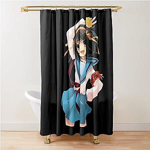 The Melancholy of Haruhi Suzumiya Artwork Cool Gifts Shower Curtain