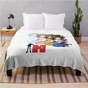 Astute Koizumi Yuki Anime Haruhi Suzumiya Palette Pattern Cute Throw Blanket
