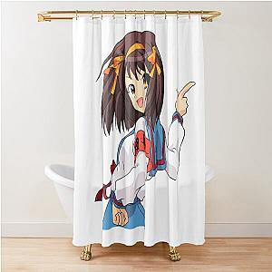 Astute Yuki Suzumiya Haruhi Shower Curtain