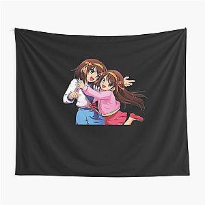Astute Koizumi Yuki Anime Haruhi Suzumiya Mikuru Asahina Cute Fan Tapestry