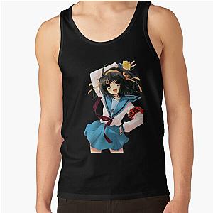 Astute Koizumi Yuki Haruhi Suzumiya The Melancholy of Suzumiya Artwork Cool Gift Tank Top