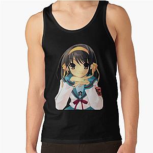 The Melancholy of Haruhi Suzumiya Anime Art Tank Top