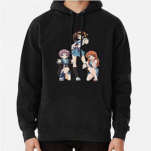 Astute Koizumi Yuki Anime Haruhi Suzumiya Fanart Funny Pullover Hoodie
