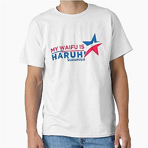 My Waifu is Haruhi Suzumiya Classic T-Shirt