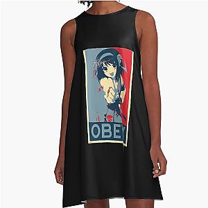 Astute Yuki Koizumi Anime Haruhi Suzumiya Retro A-Line Dress