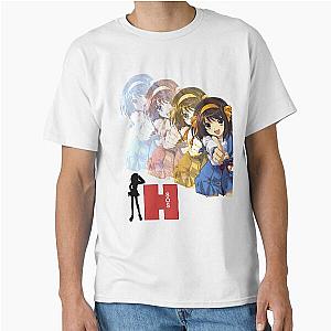 Astute Yuki Anime Haruhi Suzumiya Classic T-Shirt
