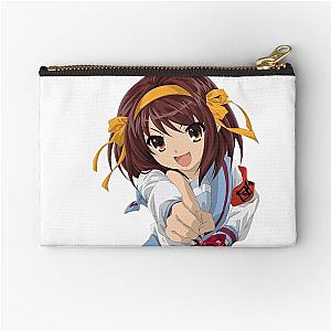Astute Yuki Koizumi Suzumiya Haruhi Gift For Fans Zipper Pouch