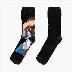 Astute Koizumi Yuki Anime Suzumiya Haruhi Retro Socks