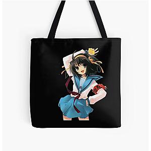 The Melancholy of Haruhi Suzumiya Anime Artwork Cool Gifts Tote Bag