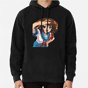 Astute Koizumi Yuki Haruhi Suzumiya Retro Pullover Hoodie
