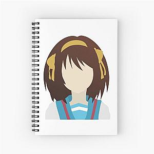 Faceless Avatar Haruhi Suzumiya Spiral Notebook