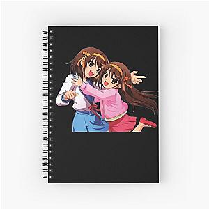 Astute Koizumi Yuki Anime Haruhi Suzumiya Mikuru Asahina Cute Fan Spiral Notebook