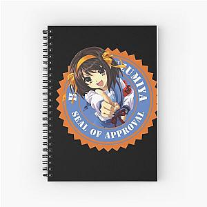 Astute Koizumi Yuki Anime Haruhi Suzumiya Seal of Approval Gift for Spiral Notebook