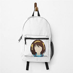 Astute Koizumi Yuki Anime Faceless Avatar Haruhi Suzumiya Gift For Fan Backpack