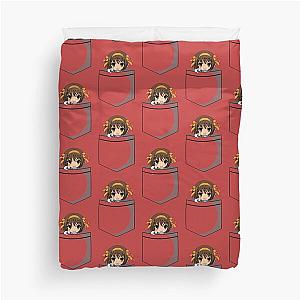 Pocket Haruhi (Suzumiya) Duvet Cover