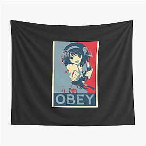 Astute Koizumi Yuki Anime Haruhi Suzumiya Obey Retro Tapestry