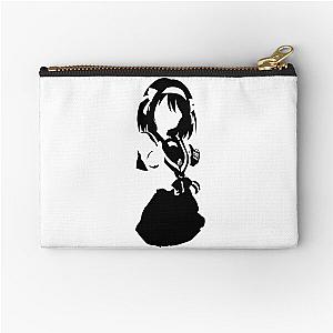 Suzumiya Haruhi no Yuuutsu - Suzumiya Haruhi Minimalist (Black Edition) Zipper Pouch