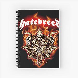 HATEBREED devil and skull Spiral Notebook