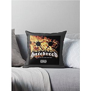 HATEBREED BAND LOGO MIREL 1 Throw Pillow